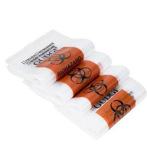 New Halloween Biohazard Specimen Bags 6" X 9" (50 Pack)